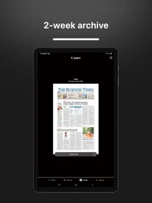 The Business Times android App screenshot 0