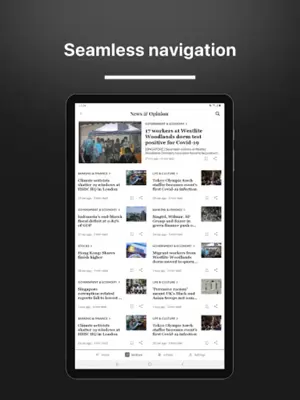 The Business Times android App screenshot 1